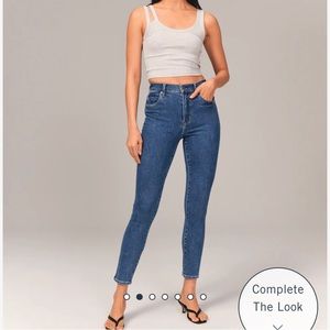 Abercrombie Ultra High Rise Super Skinny Ankle Jeans - 29/8R